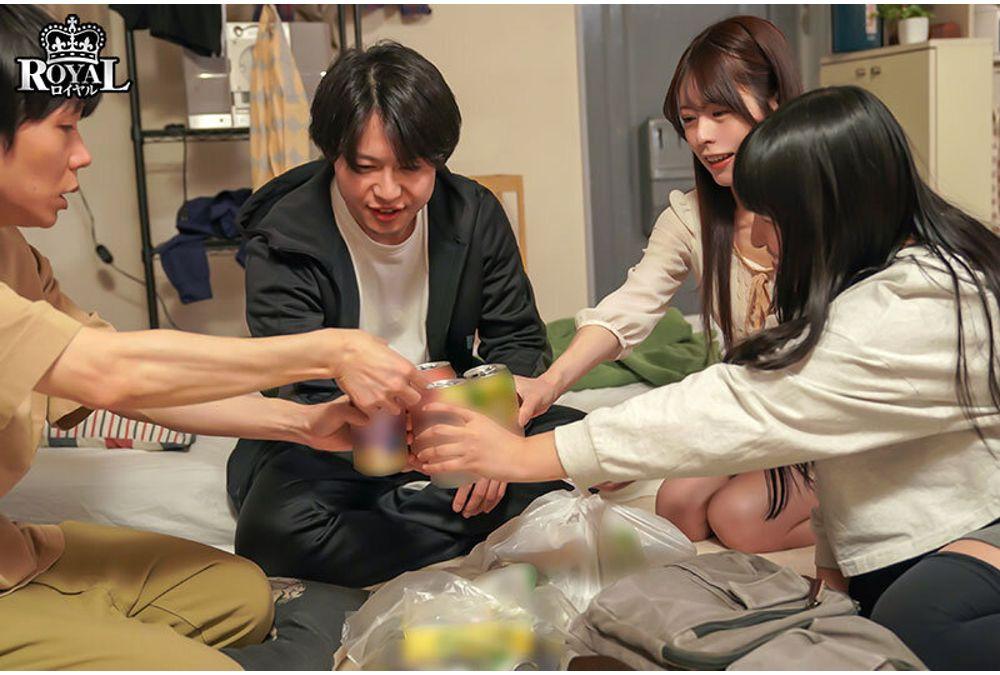 ROYD-266 My Female Friend Who Has A Boyfriend Comes To Stay Over Every Day And Unconsciously Seduces Me, But I Can't Muster Up The Courage To Do So... Osaka Nozomi Screenshot 15