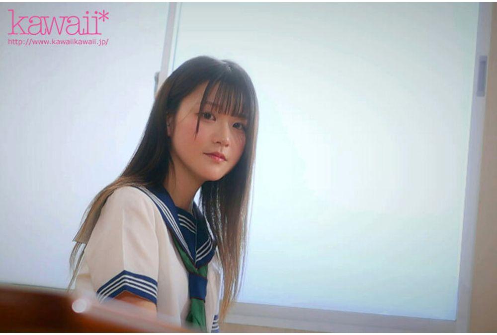 CAWB-036 The Youngest And Most Uniform-wearing Lolita-esque Married Girl In The Adult Industry, Shizuku Hiyama, Makes Her AV Debut. A Girl Who Is Going Through A Rough Patch In Her Marriage, Her Pussy Secretly Desires Raw Insertion And Raw Cumshots. Screenshot 15