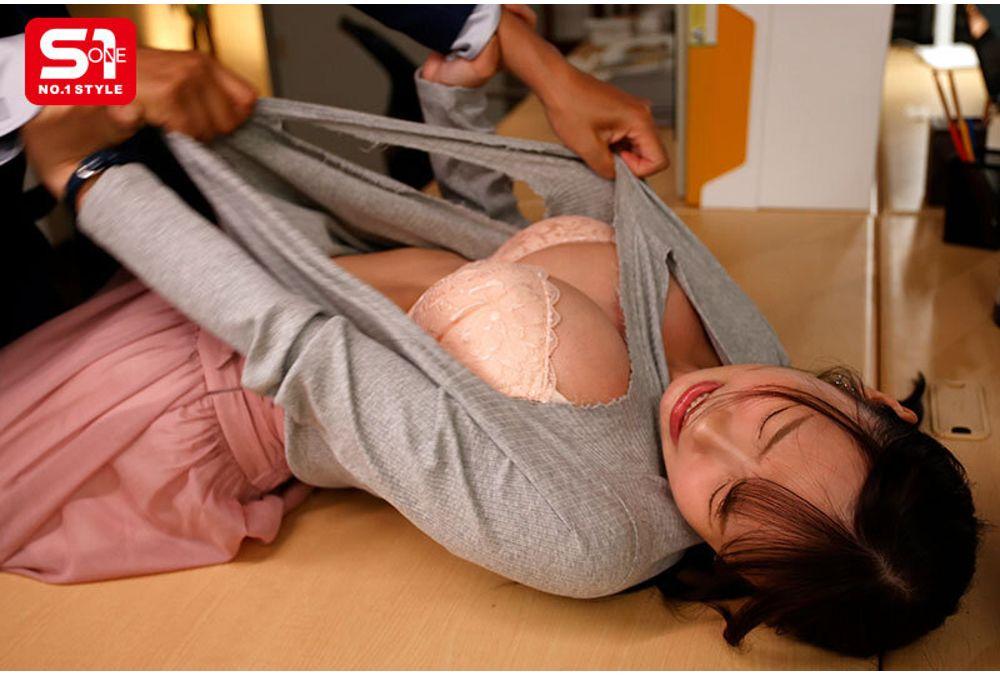 SNOS-193 Busty Office Lady Who Joined A Small Company Is Gang-raped By All The Male Employees Until She's Completely Broken. - Miyu Kohinata Screenshot 10