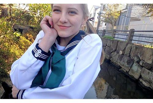 SS-148 [Exclusive Study Abroad] Amateur Sailor Uniform Cream Pie Melody / Hina / Marks Chiku Pink X Hospitality Nakada X Nordic Blonde Angel COCO Premier Screenshot