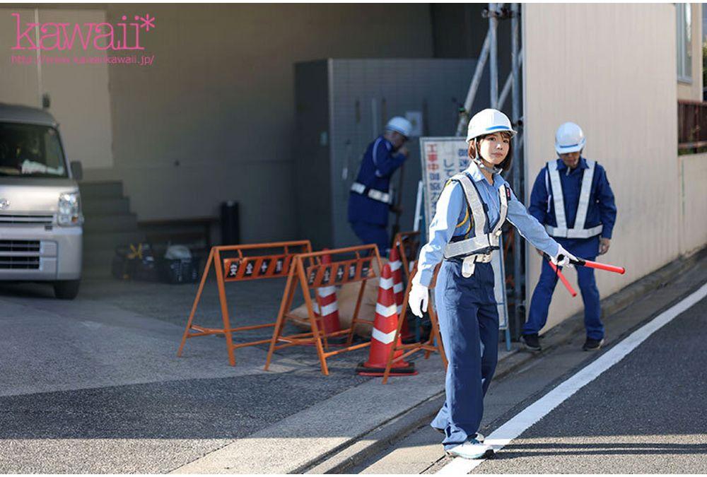 CAWD-947 The Youngest And Eroticest A-Cup Legal Lolita Traffic Guard In History AV Debut Shono Sora Screenshot 10