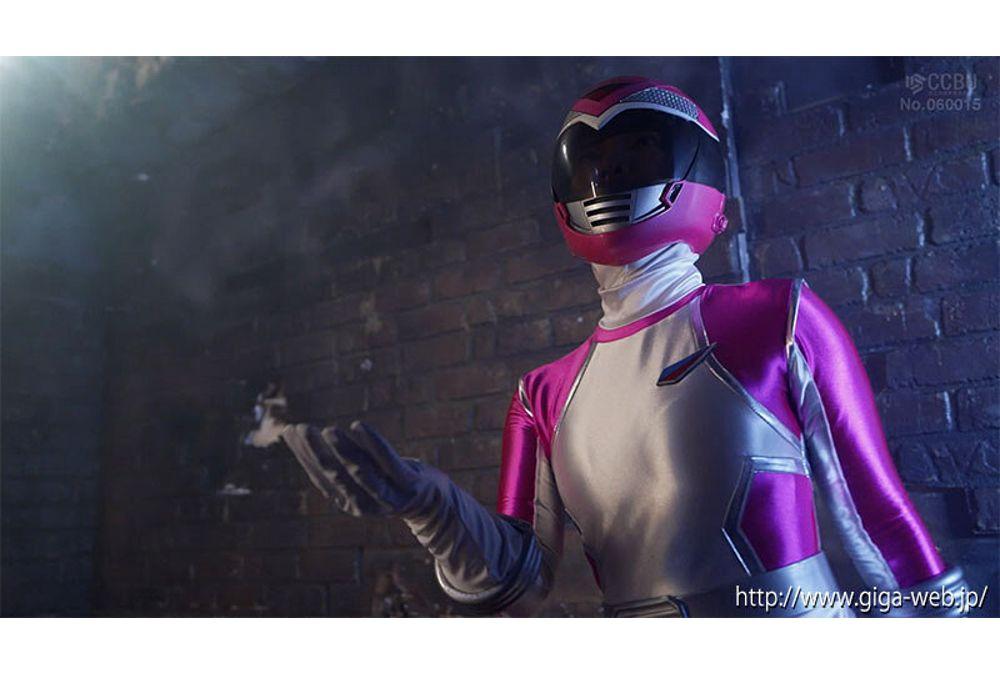 SPSE-71 Heroine Reaches Climax, Ecstatic Face, And A Barrage Of Obscene Language, Gushing Orgasm Hell: Treasure Sentai Jewel Ranger, Jewel Pink, Rika Amamura Screenshot 15
