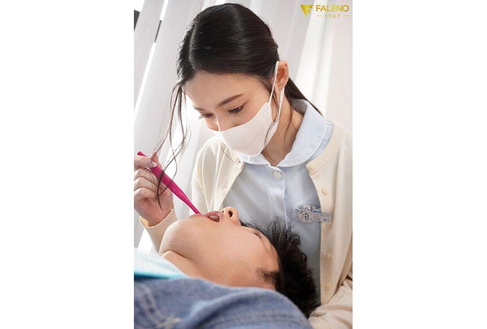 FNS-066 Dental Hygienist Nene Is Actually A Tongue-kissing Fiend, Licking And Eating Her Patients' Mouths! Screenshot 8