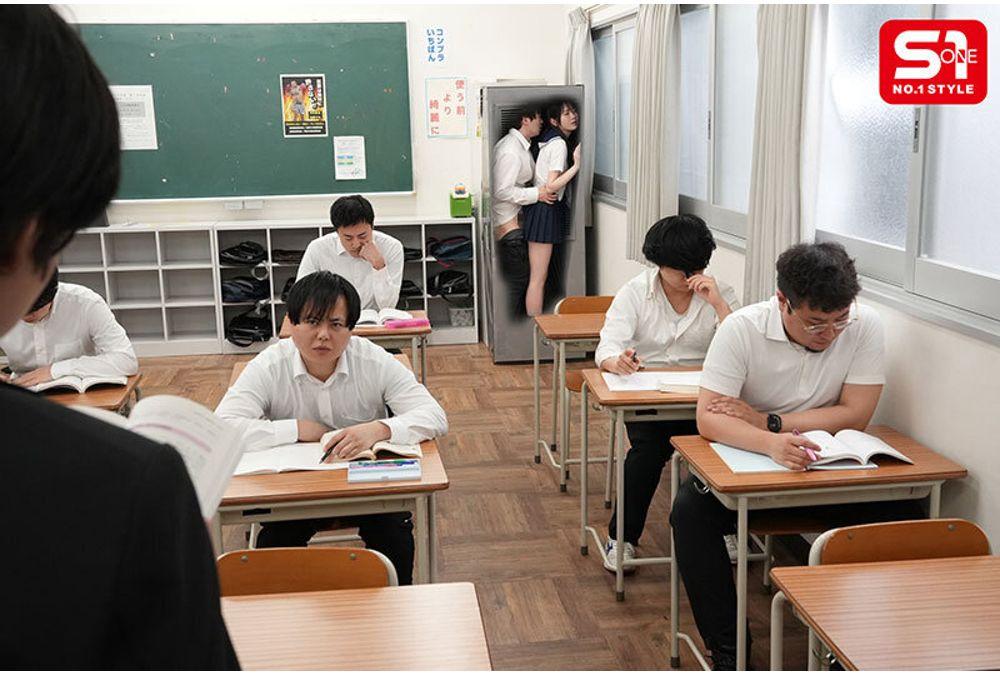 SNOS-403 I'm A Classmate Of A Teenage Girl Whose Sexual Hormones Are Gushing Out, And Who Even Masturbates Secretly During Class. Screenshot 16