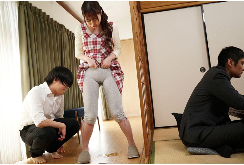 NGOD-353 Mother Trained To Wet Herself By Her Son With A Huge Penis: "Please Stop, It's So Embarrassing..." Humiliating Incestuous Urination Domination Screenshot 16