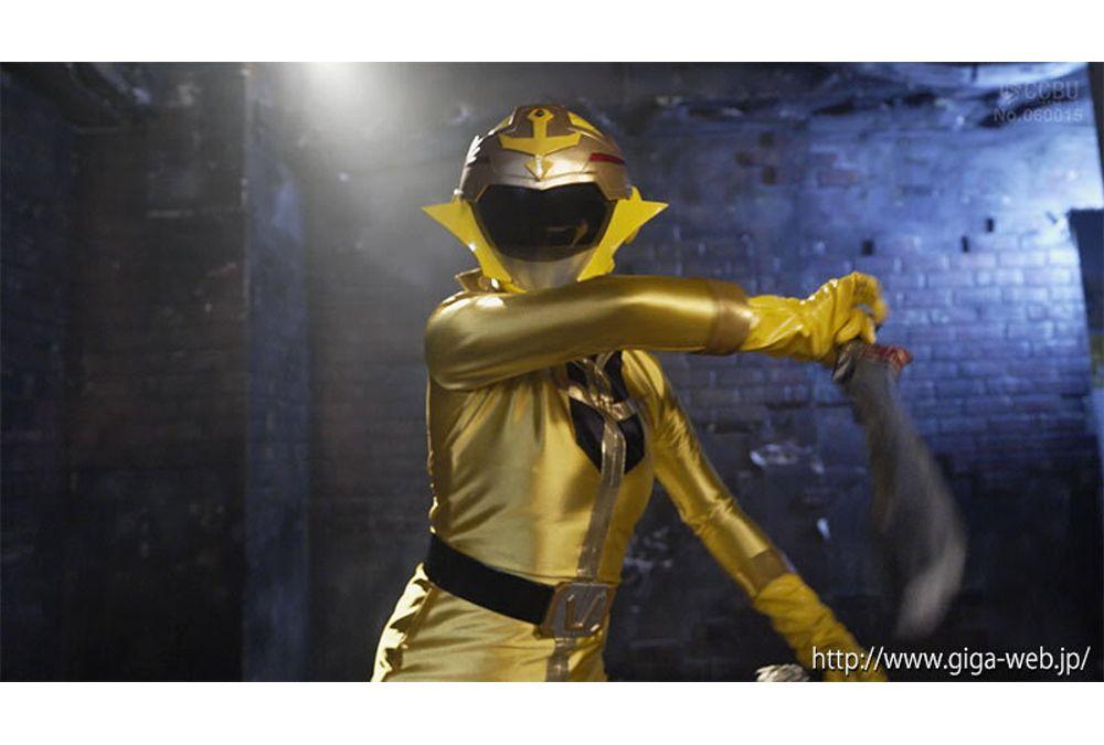 SPSF-55 Sentai Heroine Action Pinch ~ Fallen Star Sea Squadron Kaiser Five Kaiser Yellow [Action Pinch Arc] Moa Wakatsuki Screenshot 17