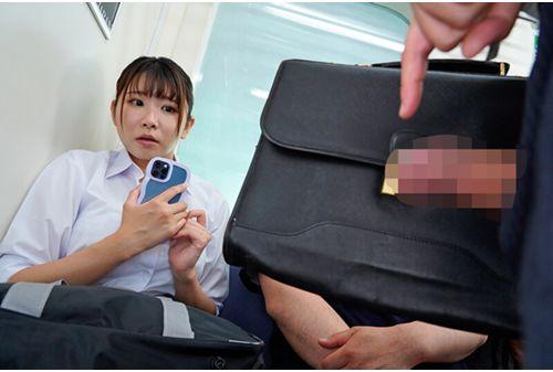 DANDY-886 When I Showed Off My Erection From The Front To The J○ Sitting In Front Of Me On A Crowded Train, He Was Shy But Curious! She Held My Dick Even Though There Were Other Customers VOL.1 Screenshot 18