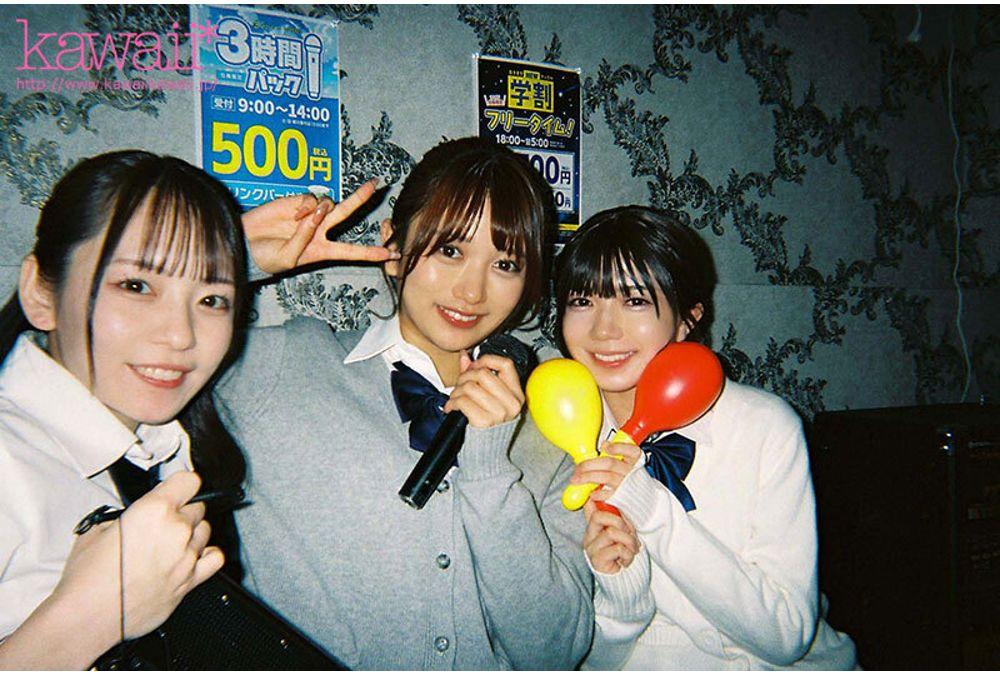 CAWD-960 A Group Of Four High School Girls From A Tokyo Metropolitan Coeducational School Who Go Home After School Break The Rules. Karin-chan, Meisa-chan, Yuna-chan, And Itsuki-chan Screenshot 14