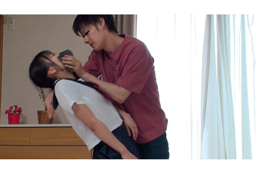 SUJI-288 The Girl I Happened To Talk To Was Cute... Following, Molesting, Kidnapping, Forced Semen Drinking, And Unconscious Rape. Braided, Small-breasted, Shaved, Teenage Ao-chan, 149cm Tall, Ishihara Ao Screenshot 17
