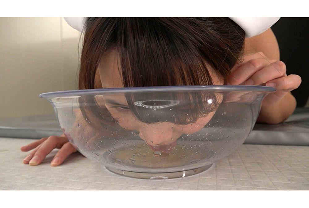 NEOB-0031 Anal! Drinking Urine! Gulp! 3 Hole Throat Agony ∞ Training Rin Amemiya Screenshot 16