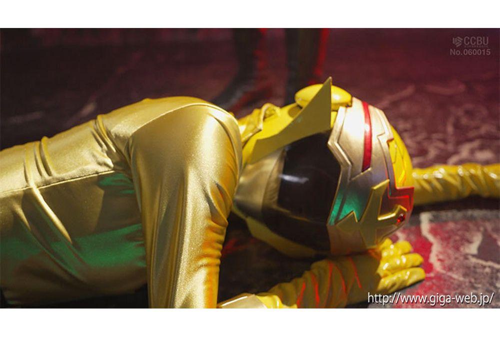 SPSF-61 Sentai Heroine Action Pinch ~ Fallen Star Sea Squadron Kaiser Five Kaiser Yellow [Fall Arc] Moa Wakatsuki Screenshot 17