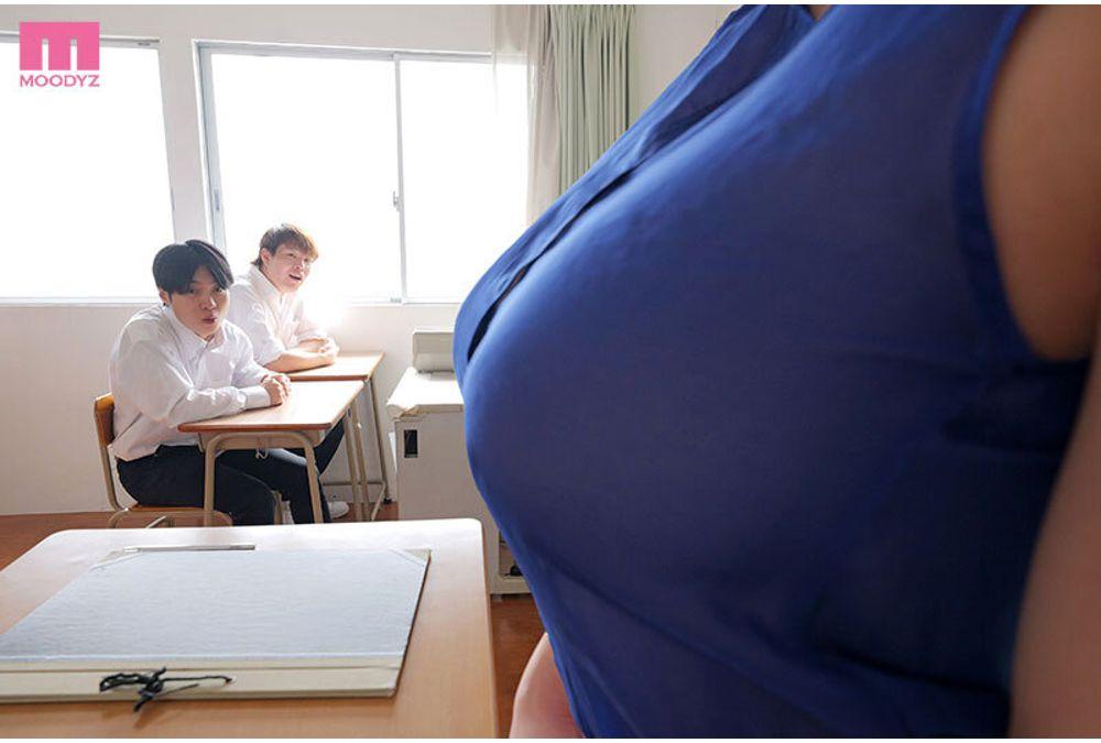 MIDA-741 A J-cup Busty Female Teacher Gives Me A Titjob-style Career Counseling Session As I Struggle With My Future - Miria Hayama Screenshot 9