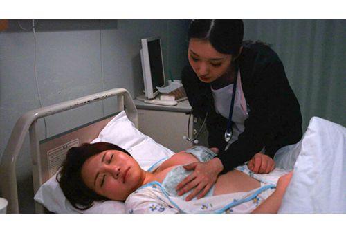 BOKO-022 The Pressure Of The 'tit Fuck' Where The Breasts Are Sandwiched Between The Breasts Is Very Exciting! A Week Of Breast-feeding Between A Busty Nurse And A Busty Patient Until Discharge Kasumi Tsukino And Azu Amatsuki Screenshot 12