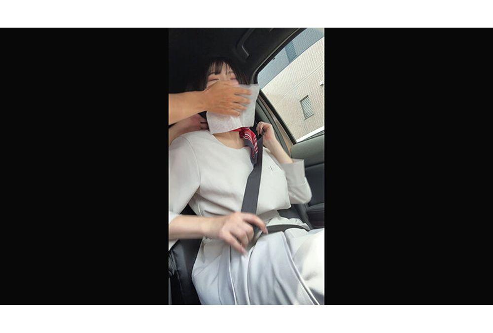 STSK-210 Luxury Car Dealership, Beautiful Dealer, Raw Pantyhose Hunting, Sleeping In The Trunk Of The Test Drive Car 3 Screenshot 9