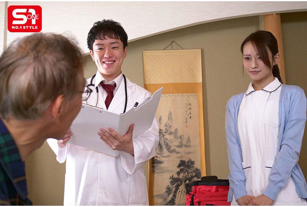 SNOS-162 Caring Nurse And A Doctor Share A Room At A Local Home Care Facility... The Doctor Even Uses His Body To Assist Her With His Ulterior Motives, And The Nurse Has Sex Until The Morning. A Nurse NTR Drama By A Current Nurse! Sakura Mio Screenshot 10
