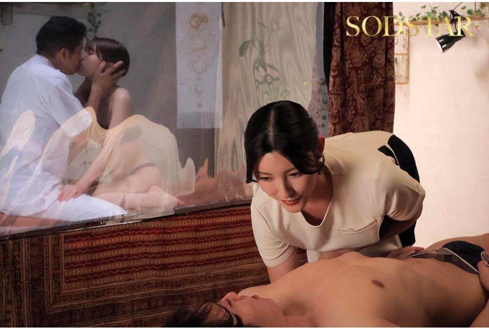 START-545 Magic Mirror Pair Room NTR Esthetics: With Her Boyfriend Right Beside Her, She Is Caressed All Over And Reaches A Silent Climax While Trying To Hold Back Her Moans - Nano Ogasawara Screenshot 17