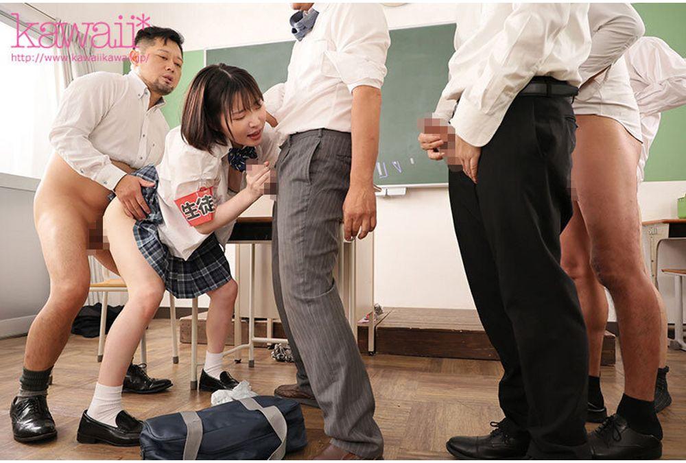 CAWD-950 The Class President Wants To Be Stained White - Solving Problems Using Her Cute Boobs And Pussy. Semen Trance, Young Face, Thick Semen Shower, Haruno Kurumi Screenshot 12