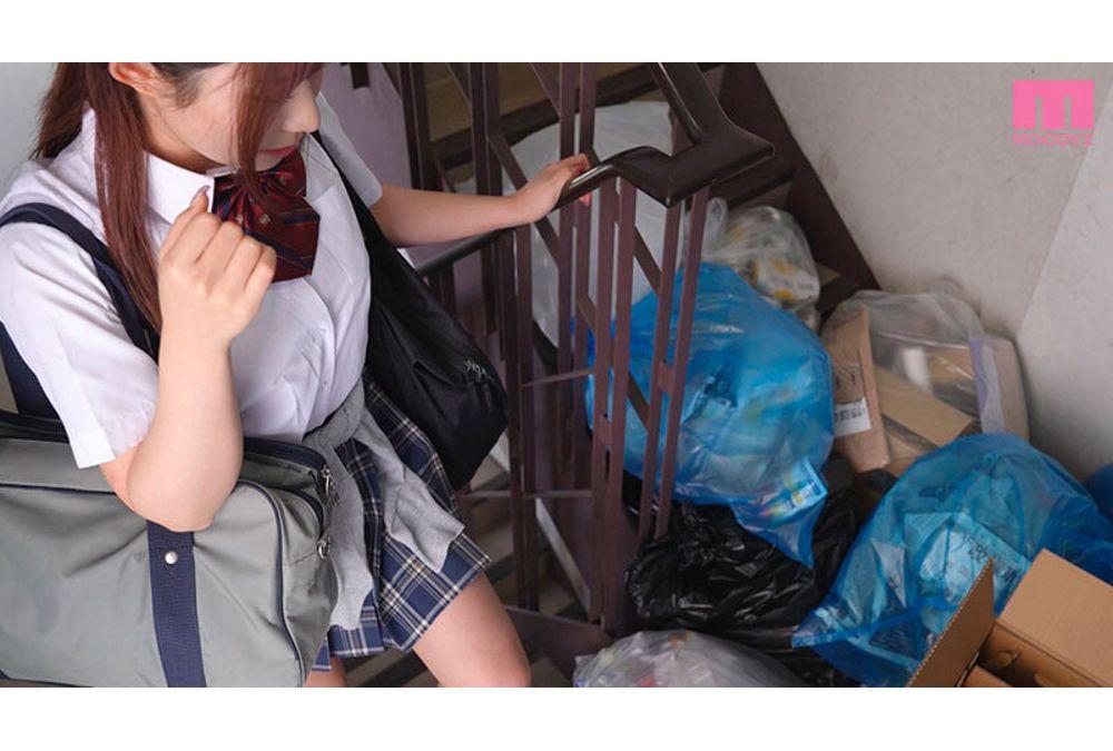 MIAB-543 I Was Held Captive By My Neighbor's Garbage-smelling, Creepy Old Man, And Even Though I Was Crying And Climaxing, His Insatiable Cock Continued To Violate Me, Cumming Back Into My Vagina And Cumming Inside Me 69 Times... Ena Satsuki Screenshot 15
