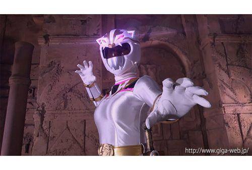 SPSA-76 Heroine Ero Pinch Omnibus Strong Juu Sentai Wild Ranger Wild White Edition Nooka Yukari Screenshot