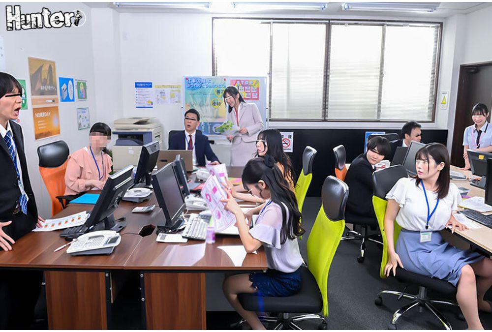 HUNTC-469 What!? 80%? What Is This Number? A World Where The Probability I Could Fuck A Girl Is Showing Above Her Head, And I'm The Only One Who Can See It! - Office Ladies Edition 02 Screenshot 14