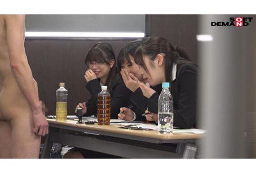 SDJS-316 Nine Female SOD Staff Examiners Carefully Examine One Naked Man's Penis From Erection To Semen Ejaculation With Generous Support In A CFNM Harem Audition For A New AV Actor Screenshot 18