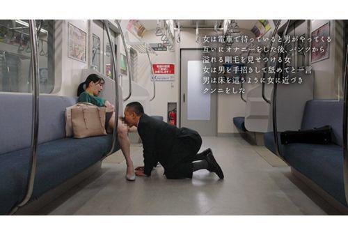 MOON-041 Last Masturbation Train: A Beautiful, Hairy Office Lady Spreads Her Legs And Masturbates In An Empty Train Car, Showing Off Her Squelchy Masturbation... Mayu Suzuki Screenshot 8