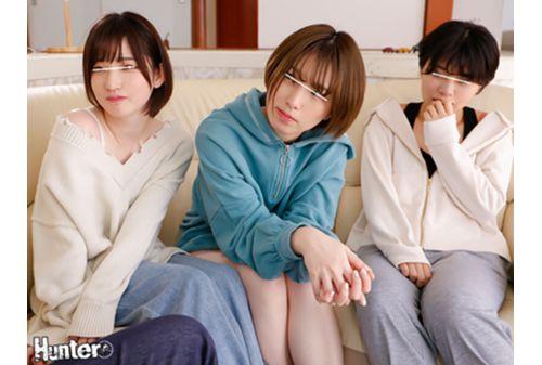 HUNTB-722 ``I Want You To Look At Me With Naughty Eyes Too.'' Life In A Share House With Boyish Girls Who Are Like Male Friends Has Completely Changed! Sexual Desire Coming Out In A Harem Orgy! Screenshot