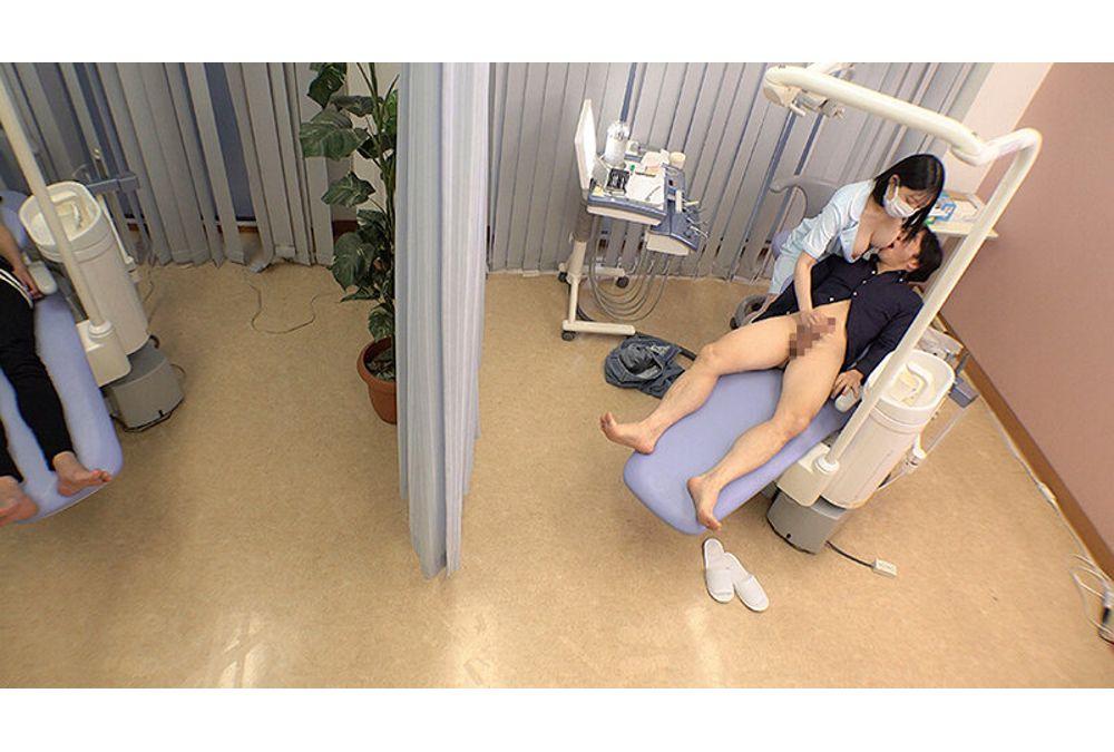 DNJR-159 A Seductive Dental Clinic Where A Dental Hygienist Deliberately Presses Her Soft, Voluptuous Breasts Against You. Screenshot 18