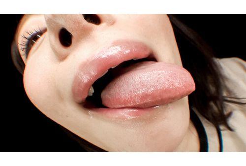 EVIS-558 Beautiful Woman's Tongue/mouth Selfie Screenshot