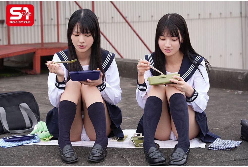 SNOS-002 I Want To Save The Twin Sisters Who Are Being Bullied And Strip Them Both. Kokoro Asano, Moe Sakakibara Screenshot 17