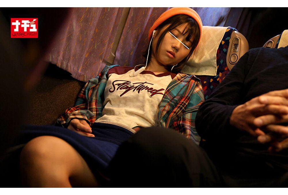 NHDTC-116 Timid Girl Gets Fingered On A Night Bus While Sleeping And Can't Open Her Eyes Because Of The Fear, Pretending To Be Asleep While Cumming 3 Screenshot 20