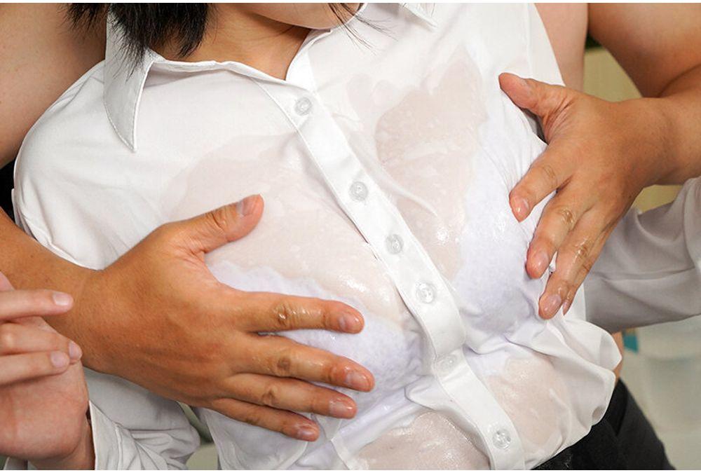 DVEH-082 Big Tits Clothed Lotion - Clothes And All, Slippery Mucus All Over The Body, Hidden Lewd Female Employee Swamped In Sexual Harassment Overtime Itoi Ruka Screenshot 19