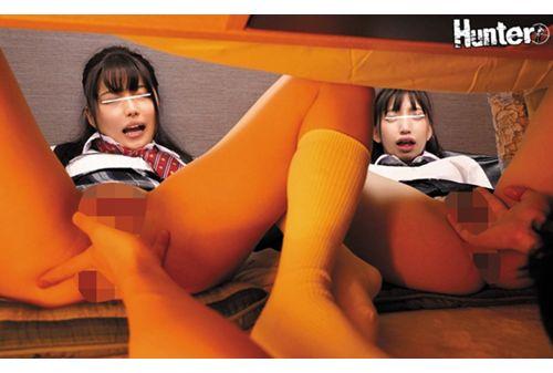 HUNTA-721 Inside The Kotatsu Is Panchira Heaven! Unlimited Cotton Underwear! Full Erection With Pants Penetrating And Seeing Man Muscle! The Nieces Who Came To Their Parents' Homes Are All In Uniforms ... Screenshot