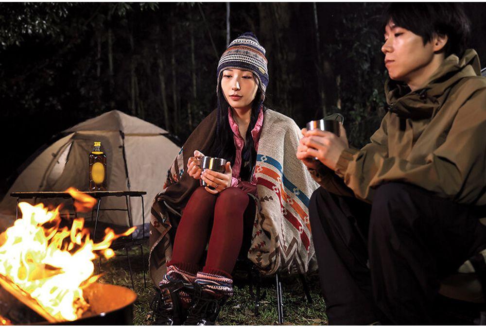 DVAJ-754 I Reunited With A Former Classmate, Now A Married Woman, At A Campsite After Five Years. Her Profile, Illuminated By The Campfire, Was Incredibly Alluring, And We Made Love For Three Days And Three Nights, Stealing Moments Away From Her Husband's Watchful Eyes. - Kitano Mina Screenshot 15