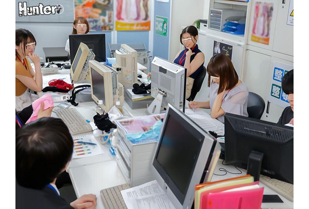 HUNTC-459 When You Get A Job At A Body Stocking Manufacturer, Every Day Is Erotic! There's Not A Single Day That Isn't Erotic! Because The Female Employees Try On Super Sexy Body Stockings Every Day! Just Seeing Them Gets You Excited And Naturally You Get A Full Erection! A Harem Orgy With Man-hungry Sex Beasts Every Day! Screenshot 15