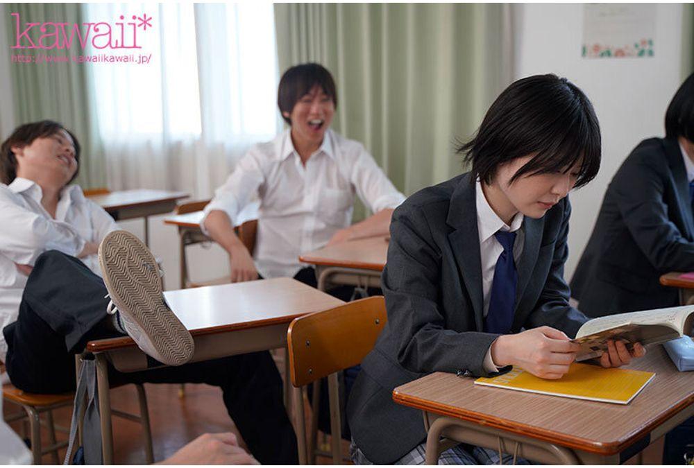 CAWD-946 A Girl Who Enrolls In An All-boys School For Some Reason Is Made Into A ●●●● By The Male Students. Yasaka Nagi, Komatsumoto Ka, Monami Suzu Screenshot 18