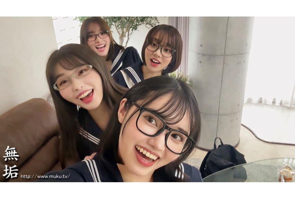 MUDR-409 A Story Of Four Close Female Friends: Youth Is Dazzling (Sleepover Edition) Screenshot 9