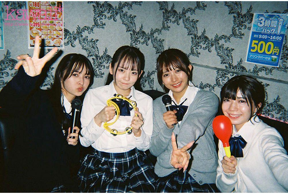CAWD-960 A Group Of Four High School Girls From A Tokyo Metropolitan Coeducational School Who Go Home After School Break The Rules. Karin-chan, Meisa-chan, Yuna-chan, And Itsuki-chan Screenshot 18