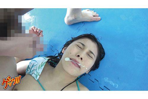 GBAN-011 A Swimsuit Girl Who Was Swimming Alone Was Molested In The Pool By A Bad-mannered DQN Swimmer And Humiliated With A Creampie Circle Screenshot