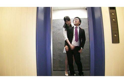 KTB-024 Bukkake!OL Suit Club 14-Tight Suit Of Tall OL Working In Reverse Sexual Harassment Office And Refreshing Border Skirt-Shoko Otani Screenshot
