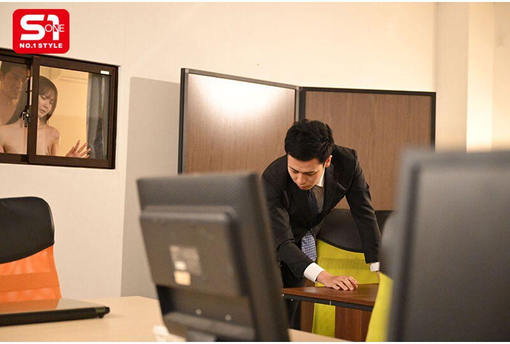 SONE-997 The Ambitious And Beautiful Secretary Is Secretly And Slowly Violated By The President And Reduced To A Slow-piston Sex Slave... Miru Screenshot 10